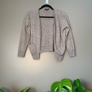 Grey Babaton Cashmere Cardigan